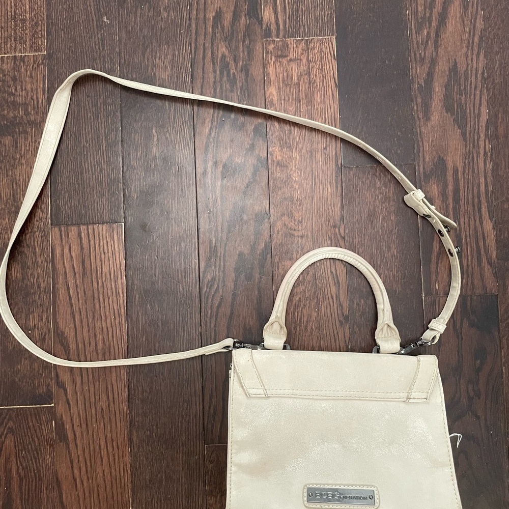 Cream Crossbody Bag